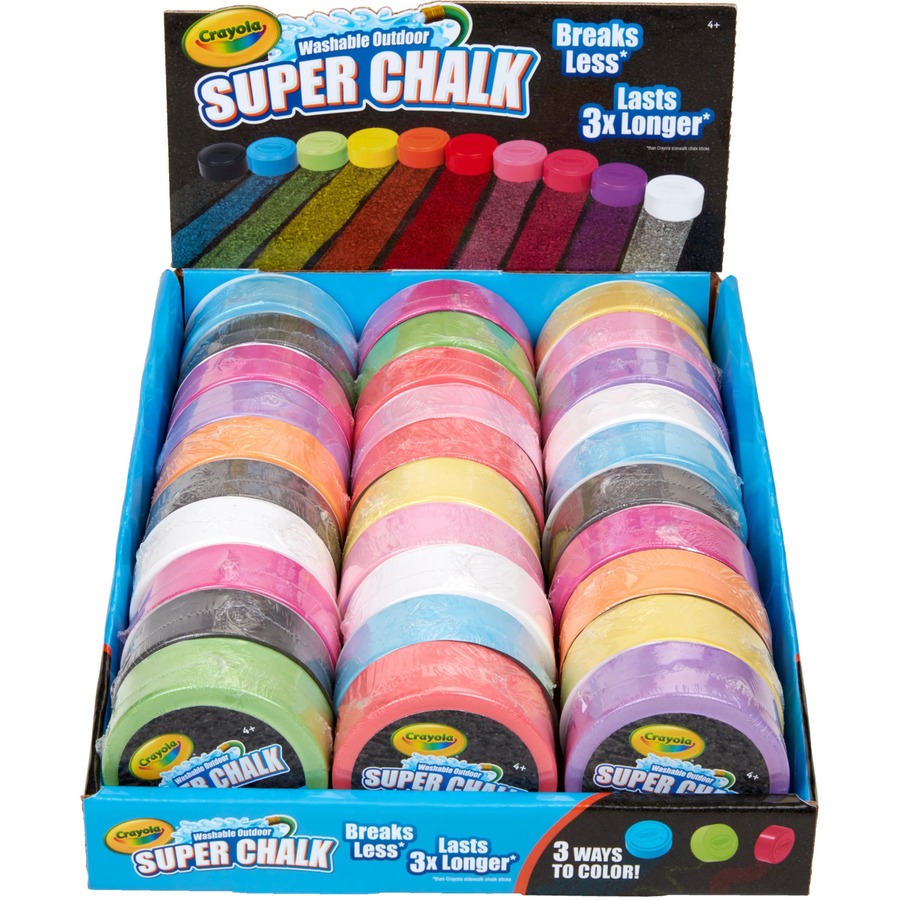 Crayola Outdoor Super Chalk - Zerbee